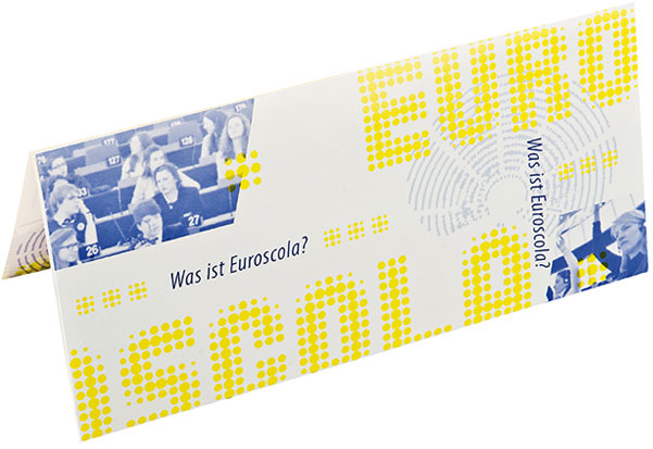 Flyer Europäisches Parlament - Booth Design Unit, Grafikdesign aus Berlin