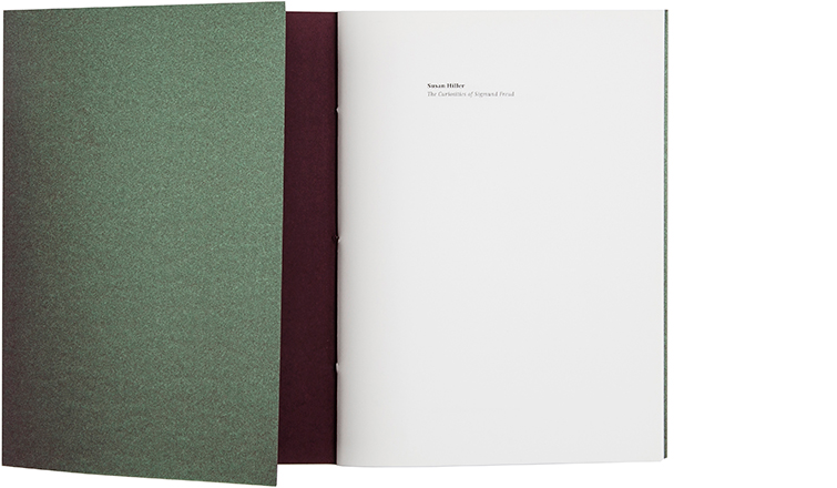 Katalog von Susan Hiller - Booth Design Unit, Grafikdesign aus Berlin