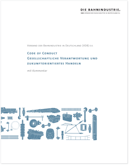 Broschüre Verband der Bahnindustrie (VDB) - Booth Design Unit, Grafikdesign aus Berlin