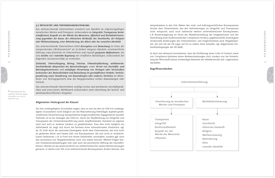 Broschüre Verband der Bahnindustrie (VDB) - Booth Design Unit, Grafikdesign aus Berlin